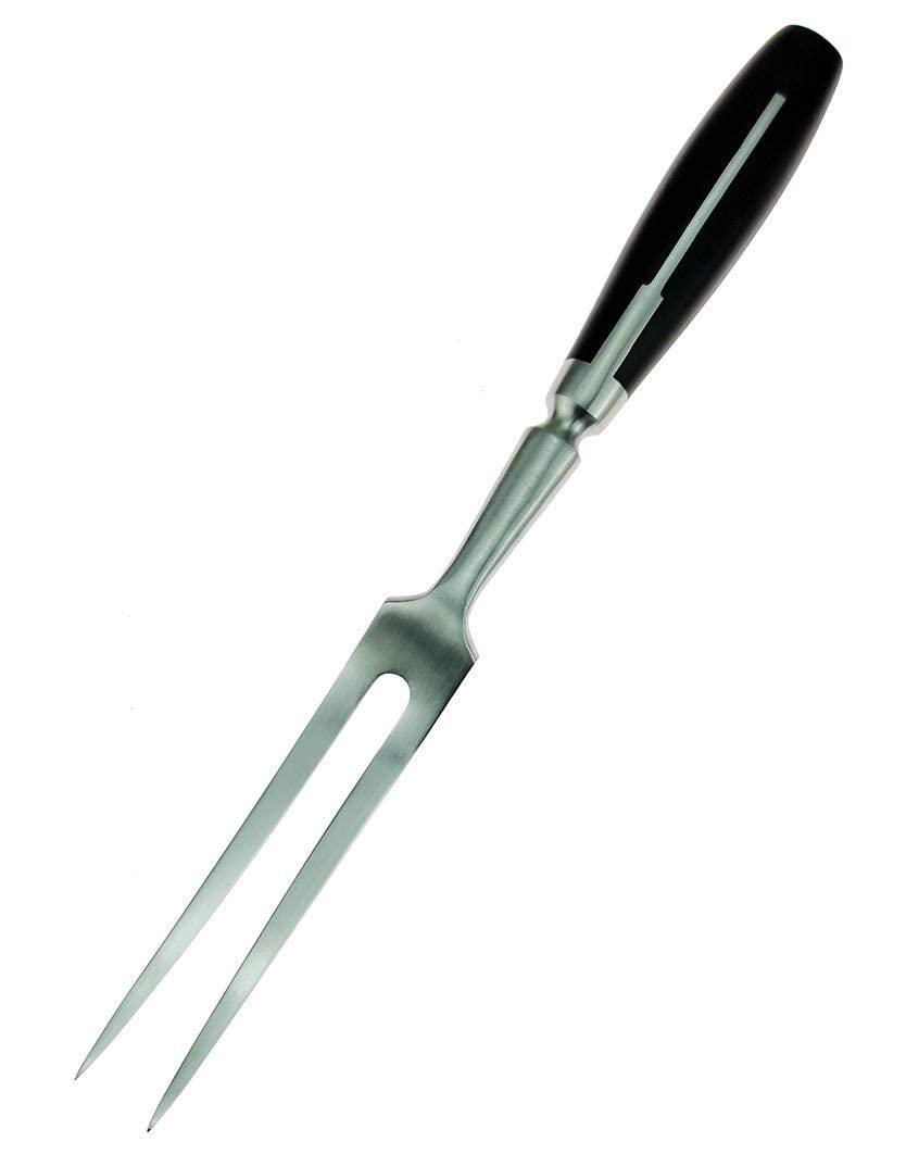 Kakamono Carving Fork Stainless-Steel Curved Meat Fork 12" - CookCave