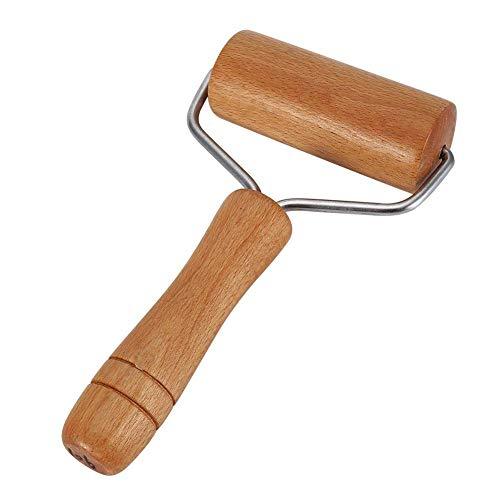 T Shape Pastry Roller, Fondant Bakery for Kitchen Pin Pastry Tool Dough Roller Wooden Multifunction Cookie Pizza Rolling Pin Pasta Hand Chapati(1) - CookCave