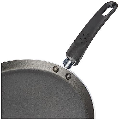 KitchenCraft Non Stick Pancake Pan with Printed Recipe, Aluminium, 24 cm - CookCave