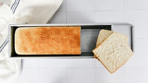 USA Pan Pullman Loaf Pan with Cover, Large w Set of 2 - CookCave