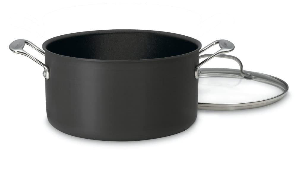 Cuisinart 644-24 Chef's Classic 6-Quart Nonstick-Hard-Anodized, Stockpot w/Cover - CookCave