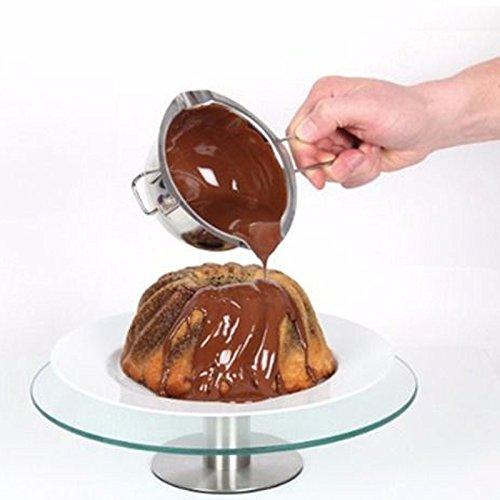 PureSec Double Boiler Stainless Steel Chocolate Melting Pot 400ML for Melting Chocolate and Candle making - CookCave