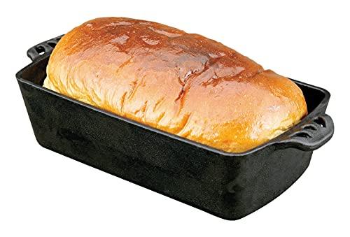 Camp Chef Home Seasoned Cast Iron Bread Pan - CookCave