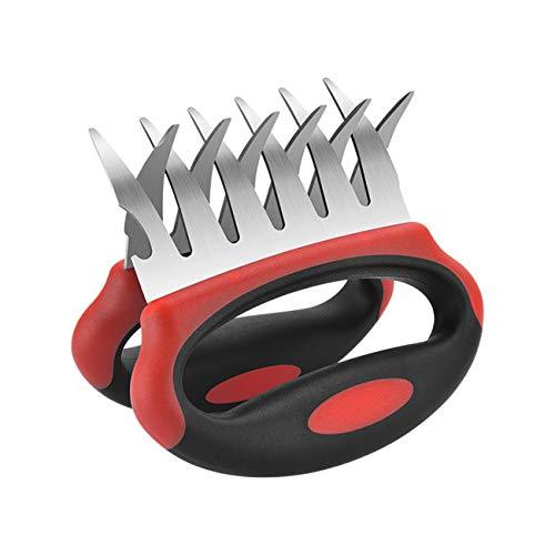 SCN Bear Claws Meat Shredder-BBQ Claws Stainless Steel Fork Set For Shredding Pulling Lifting Pork Chicken Beef With Heat Insulated Handel Set of Two Barbecue Grilling Tool - CookCave