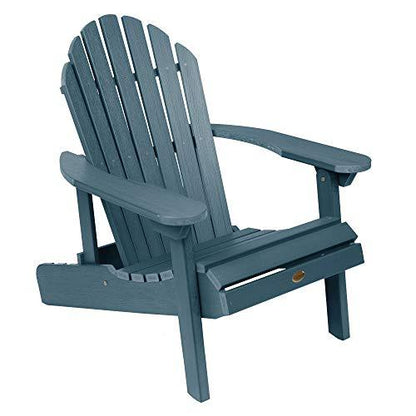 highwood Hamilton Made in the USA Adirondack Chair, Adult Size, Nantucket Blue - CookCave