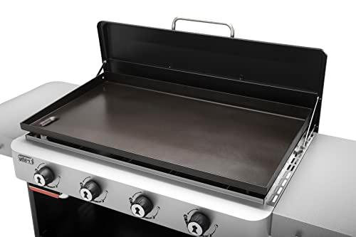 Weber 36" Gas Griddle, 4 Burner, Black - CookCave