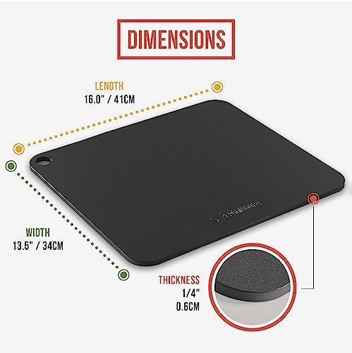 Chef Pomodoro Pizza Steel for Oven, 16 x 13.5 x 0.25 Thick, Baking Steel for Oven, Baking Steel Pizza Stone for Grill and Oven, Original Baking Steel, Artisan Steel - CookCave