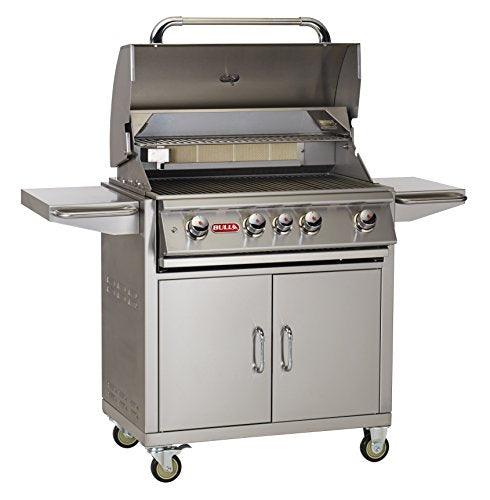 Bull Outdoor Products BBQ 44001 Angus 75,000 BTU Grill with Cart, Natural Gas - CookCave