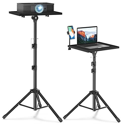 Facilife Projector Stand Tripod,Laptop Tripod Projector Stand Adjustable Height 22 to 47 Inch, Projector Tripod Stand, Tripod for Porjector, Projector Stand for Outdoor Movies - CookCave