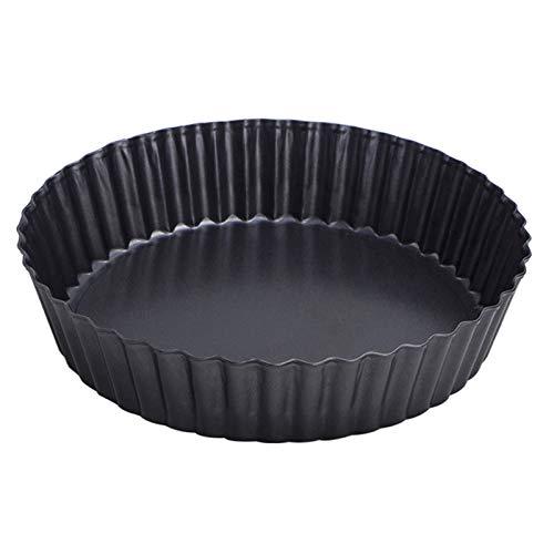 Webake 9.5 Inch Tart Pan Heavy Duty Quiche Pan Removable Bottom Nonstick Deep Baking Dish Pie Plate Pie Mold - CookCave