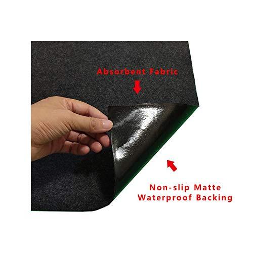 Under The Grill Protective Deck and Patio Mat, 36 x 48 inches, Use This Absorbent Grill Pad Floor Mat for Your BBQ Grilling Gear Gas Electric Grill Without Grease Splatter and Other Messes - CookCave