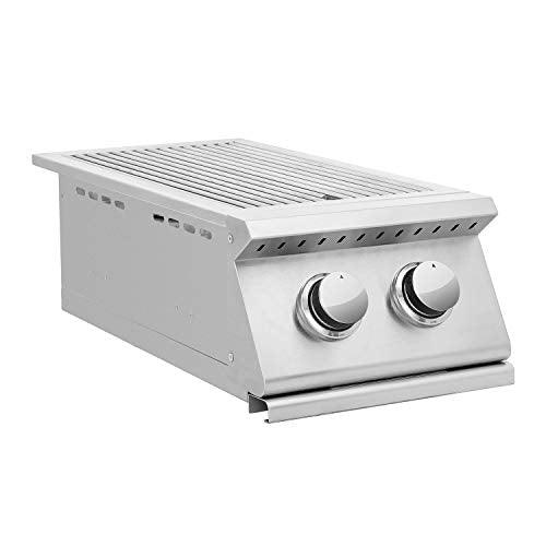 Summerset Sizzler Series Built-In Double Side Burner, Natural Gas - CookCave