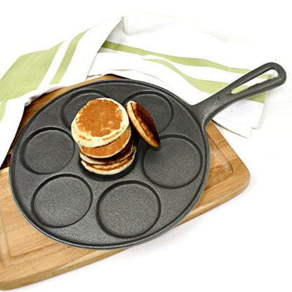 Norpro Cast Iron Plett Pan 3in/7.5cm - CookCave