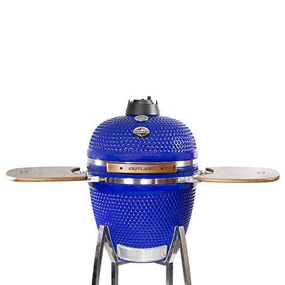 Outlast 24" Large Ceramic Kamado Barbecue Charcoal Grill - CookCave