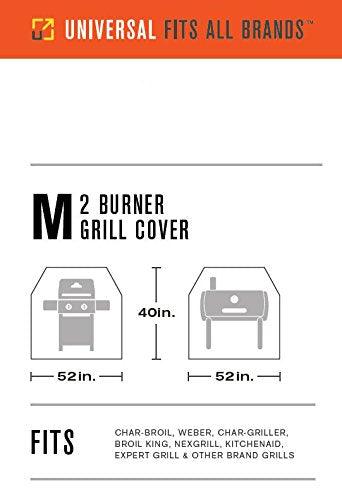 Char-Broil 2 Burner Medium Basic Grill Cover - CookCave