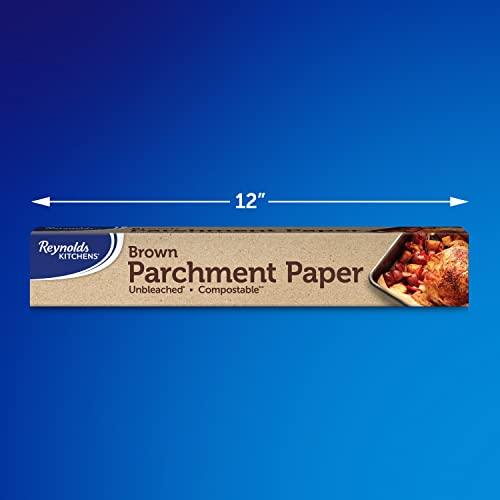 Reynolds Kitchens Brown Parchment Paper Roll, 90 Square Feet - CookCave