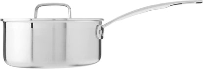 Cuisinart Saucepan with Cover, Triple Ply 2-Quart Skillet, Multiclad Pro, MCP19-18N - CookCave