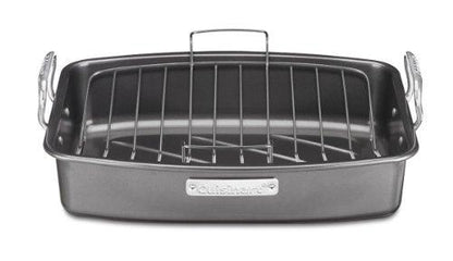 Cuisinart ASR-1713V Ovenware Classic Collection 17-by-13-Inch Roaster with Removable Rack - CookCave