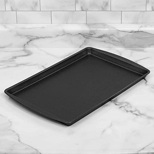 G & S Metal Products Company ProBake Nonstick Cookie Sheet Baking Pan, 15.2" x 10.2" x 0.7", Gray - CookCave