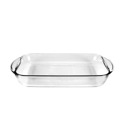 9" x 13" Clear Glass Pan, Casserole Baking Dish - CookCave