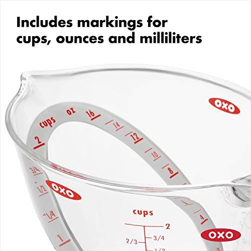 OXO Good Grips 2-Cup Angled Measuring Cup - CookCave