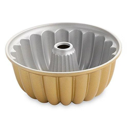 Nordic Ware Elegant Party Bundt Pan, 22.3 x 9.3 cm, Gold - CookCave