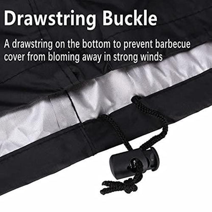 Grill Covers, 40 inch Waterproof & Anti-UV BBQ Grill Cover Use for Weber Char-Broil Grills and More Brand - 40" L x 24" W x 59" H - CookCave