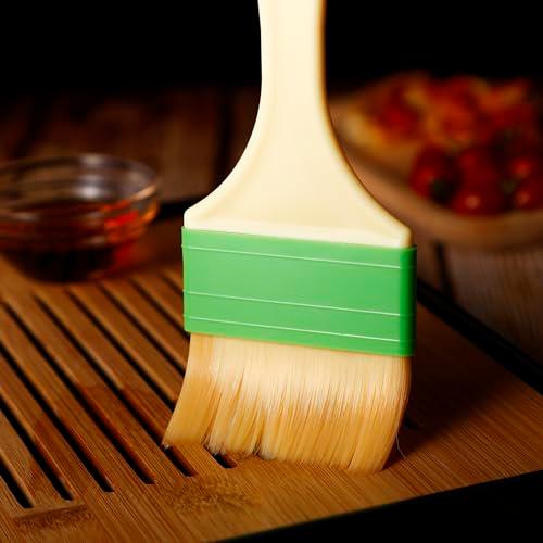 Teyegeyo CP Grease Brush - Pastry Brush, Cooking Grease Brush, Grill Brush, Food Brush For Baking/Spreading Marinades/Butter/Sauces/Eggs/Kitchen Grease Brush - CookCave