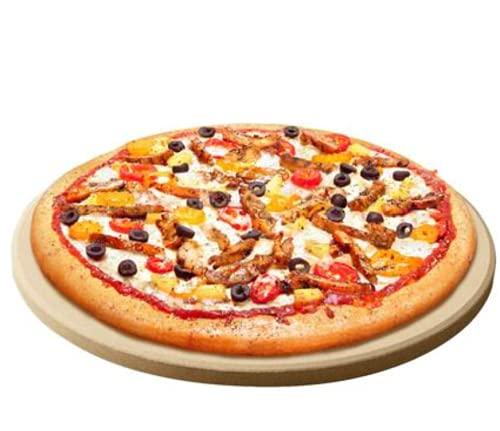 Round Pizza Baking Stone 9" Diameter, White - CookCave