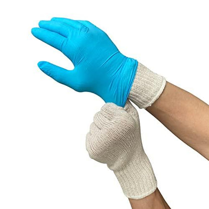 GSAFEME 12 Pairs Cotton Glove Liners for BBQ, Cooking, Grilling, Food Handling - Safety Work Gloves Hand Saver, Large - CookCave