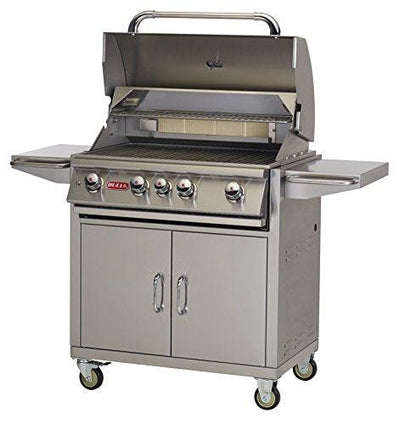 Bull Outdoor Products BBQ 44001 Angus 75,000 BTU Grill with Cart, Natural Gas - CookCave