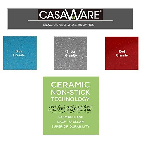 casaWare Pizza/baking Pan 12-inch (Blue - Granite) - CookCave