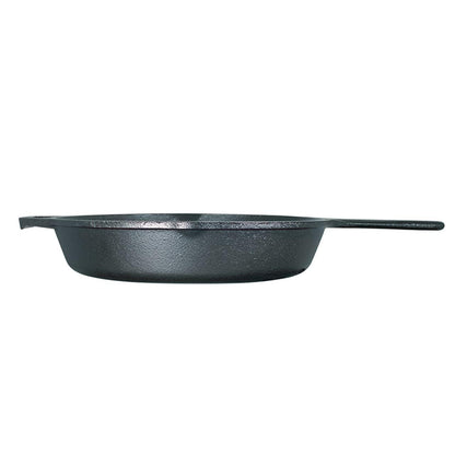 Lodge 10.25 Inch Cast Iron Pre-Seasoned Skillet – Signature Teardrop Handle - Use in the Oven, on the Stove, on the Grill, or Over a Campfire, Black - CookCave