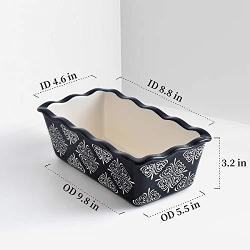 Wisenvoy Bread Pan Loaf Pan Ceramic Loaf Pans for Baking Bread Meatloaf Pan Nonstick Bread Pans for Baking Loaf Pans - CookCave