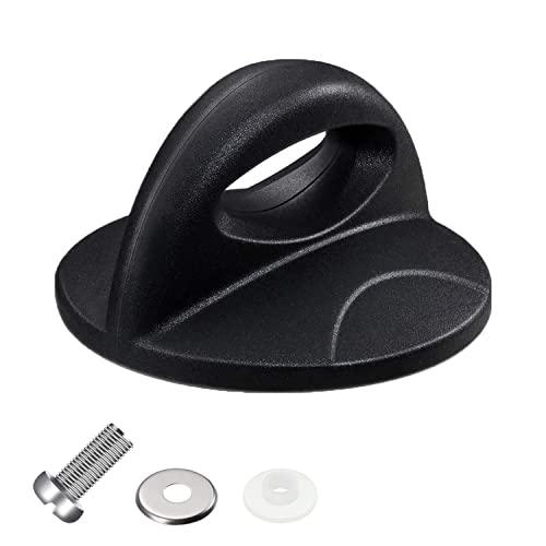 Universal Pot Lid Replacement Knobs, Heat Resistant Pan Lid Holding Handles,Black Pot-lid-knob_74_1 3 Inch 1 - CookCave