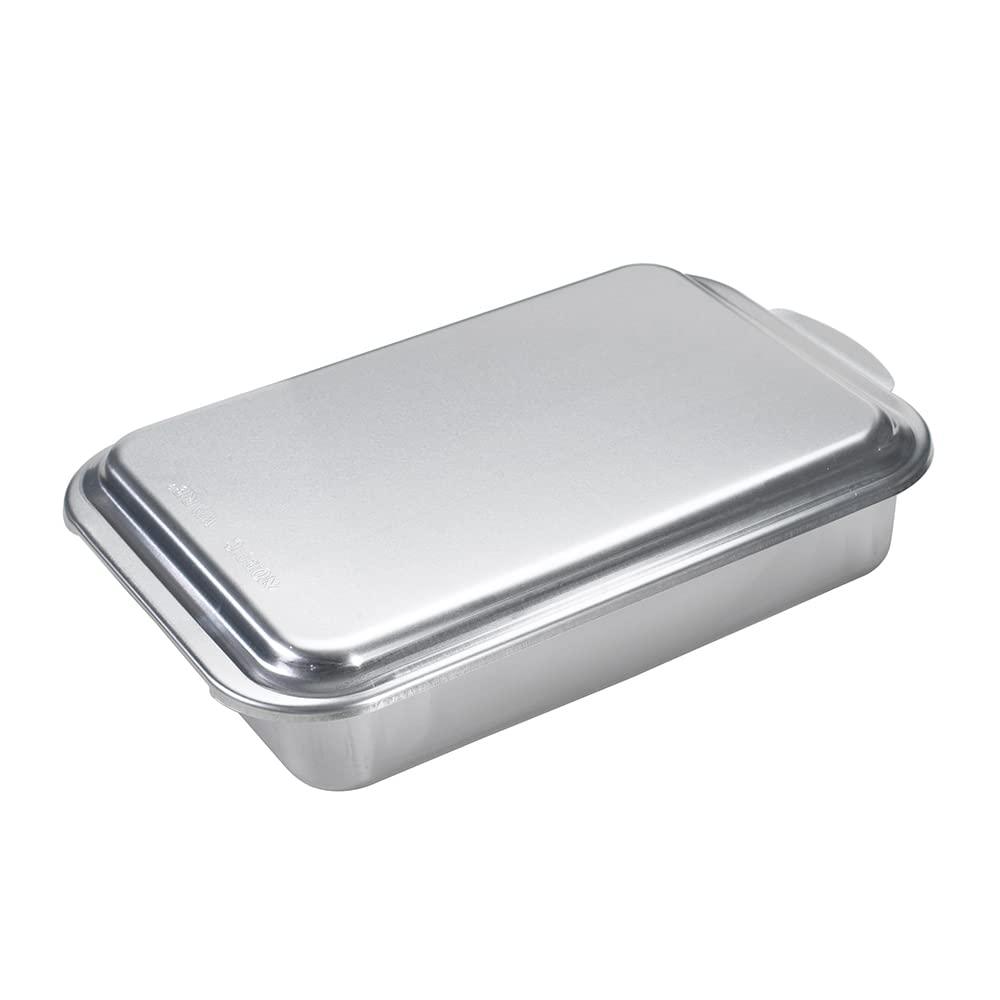 Nordic Ware Classic Metal 9x13 Covered Cake Pan - CookCave