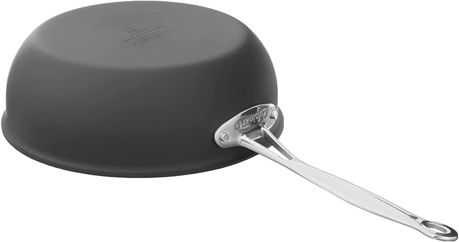 Cuisinart 635-24 Chef's Classic Nonstick Hard-Anodized 3-Quart Chef's Pan with Cover - CookCave