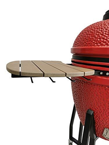 1-Series Ceramic Kamado Grill, Red - CookCave