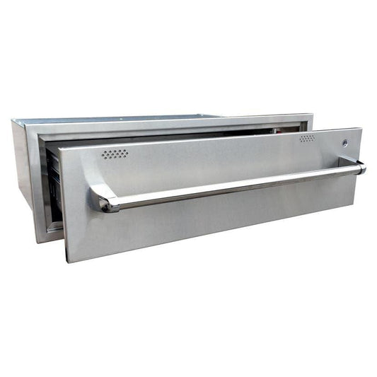 RCS R-Series 36-Inch Built-in 120V Electric Outdoor Warming Drawer - RWD1 - CookCave