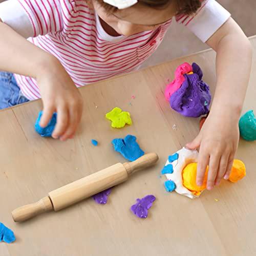 Sensationally OT - Mini Wooden Rolling Pin with a coating, this non stick rolling pin can be use for art & crafting, cooking, play doh, sensory play - CookCave