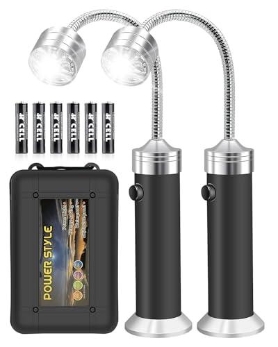 Voph Grill Light 2 Pack, Grill Lights for Outdoor Grill with Magnetic Base, BBQ Lights for Barbecue Grill, Grilling Lights with Batteries, Stocking Stuffers Grilling Gifts for Christmas - CookCave