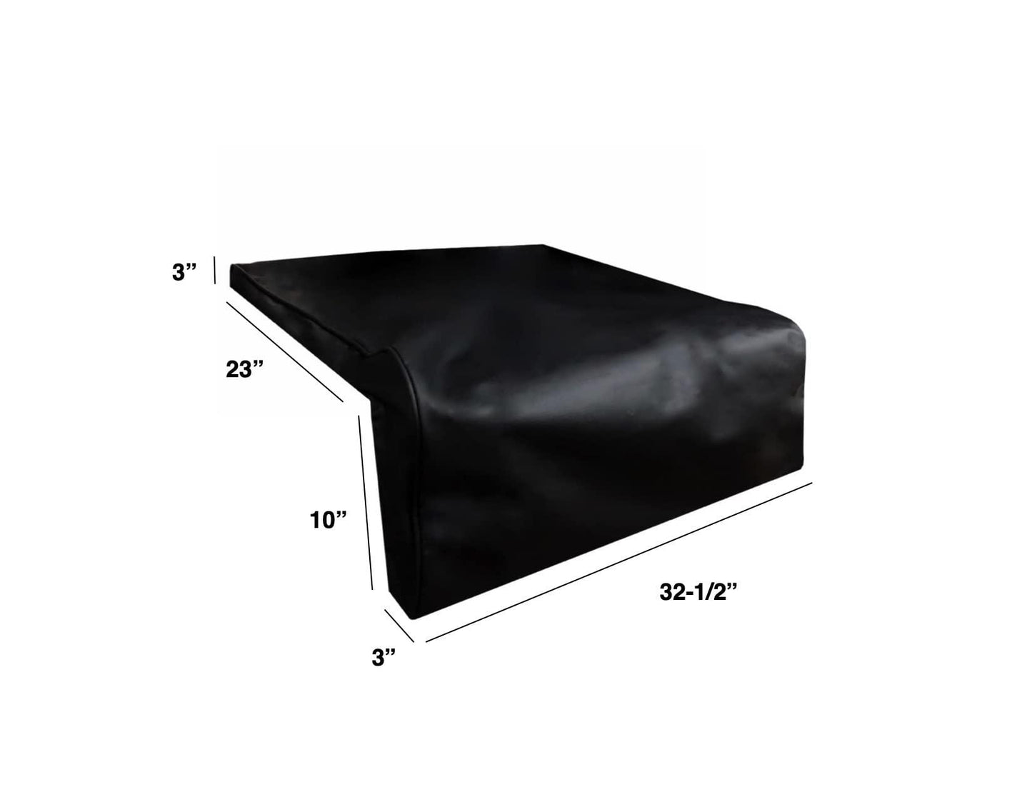 Windproof Covers 32 inch Heavy Duty Premium Vinyl Cover to fit Turbo Teppanyaki Griddle Built-in - CookCave