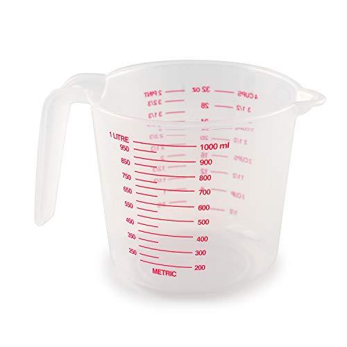 Norpro 4-Cup Capacity Plastic Measuring Cup, Multicolor - CookCave