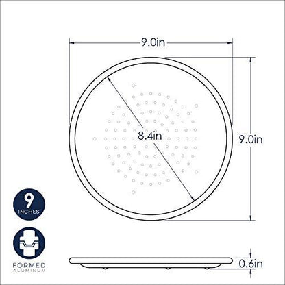 Nordic Ware Hot Air Pizza Crisper, 9", Aluminum - CookCave