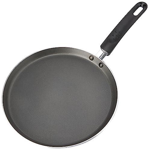 KitchenCraft Non Stick Pancake Pan with Printed Recipe, Aluminium, 24 cm - CookCave