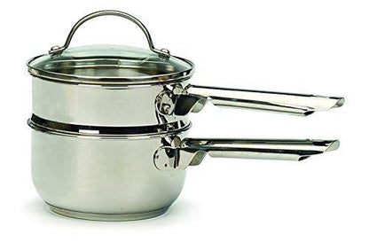 RSVP International 1-quart Induction Double Boiler, 2 Cups, Multi Color - CookCave