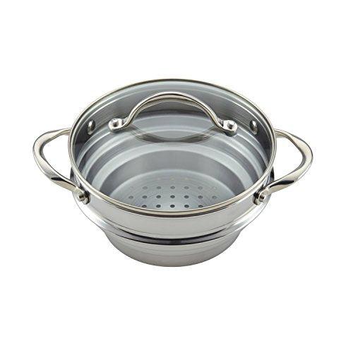 Anolon Classic Stainless Steel Steamer Insert with Lid - CookCave