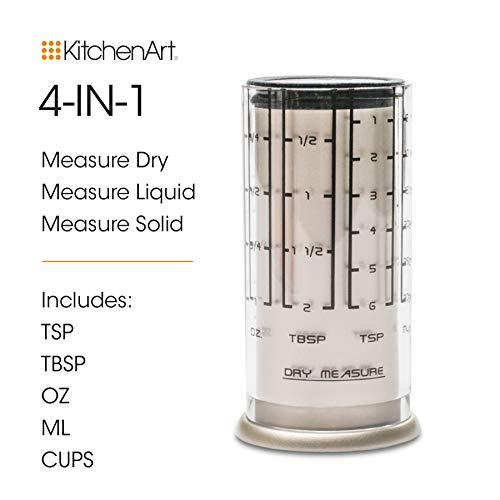 Kitchen Art Pro Mini Adjust-A-Cup, Satin - CookCave