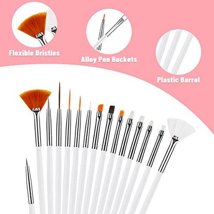 Cake Painting Brushes, 45 Pcs Cake Decorating Brushes Fondant Sugar DIY Tools Set Food Safe Baking Brush for Cake Cookie Icing Pastry - CookCave