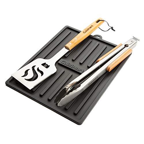 Cuisinart CTM-820 Silicone Tool, Black Grill Mat - CookCave